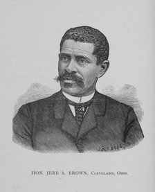 Hon. Jere A. Brown, Cleveland, Ohio, 1888. Creator: Vogt Bros..