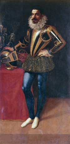 Portrait of Lucio Foppa, ca. 1587-1596. Creator: Figino, Giovanni Ambrogio (1548-1608).