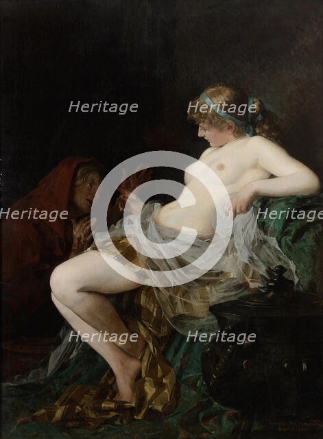 Semele and Beroe, 1886. Creator: Clementz, Hermann (1852-1930).