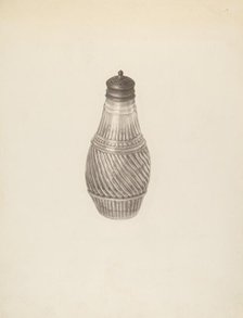 Salt Shaker, c. 1939. Creator: Palmyra Pimentel.