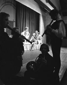 Production of Shakespeare's Twelfth Night, Worksop College, Derbyshire, 1960. Artist: Michael Walters