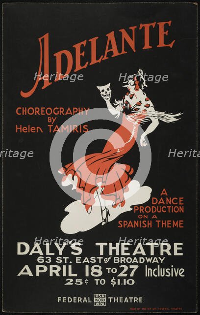 Adelante, New York, 1939. Creator: Unknown.