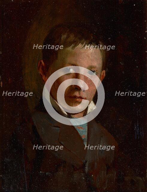Head of a Boy, c1870s.. Creator: John Washington Love.