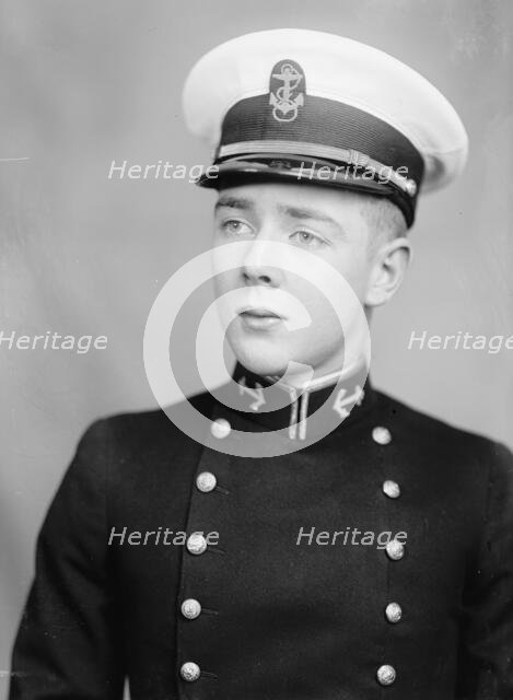 Pond, John Enoch, Midshipman - Portrait, 1933. Creator: Harris & Ewing.