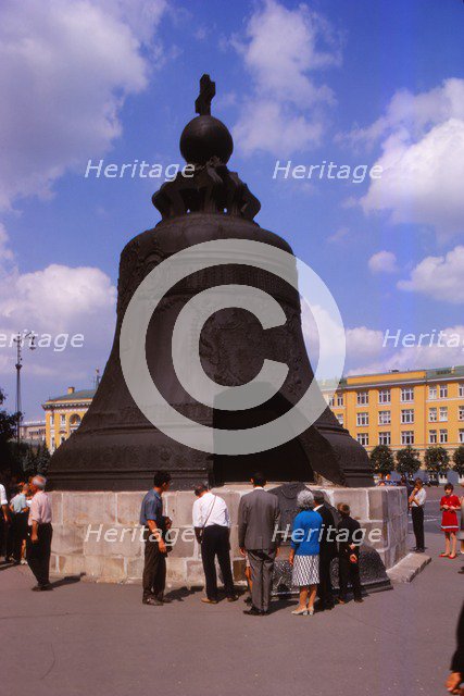 The Great Bell of Ivan, Kremlin, Moscow, c1970s. Artist: CM Dixon.
