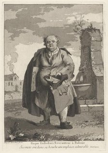 Gaspar Gribolari brocanteur à Padoue (Gaspar Gribolari, Second-Hand Dealer in Padua), 1775. Creator: Giovanni David.