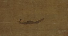 Angler on a Wintry Lake. (The oldest known depiction of a fishing reel), 1195. Creator: Ma Yuan (1160-1225).