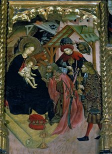  'Epiphany', table of the altarpiece of the Virgin of the Scale, documented work between 1437 and…