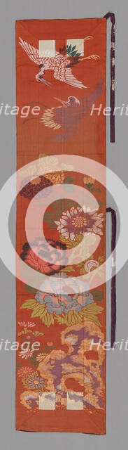 Ôhi (Stole), Japan, Meiji period (1868-1912), 1875/1900. Creator: Unknown.