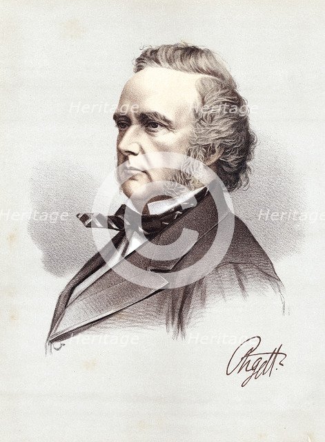 George Douglas Campbell, 8th Duke of Argyll, Scottish Whig politician and scientist, c1880. Artist: Unknown