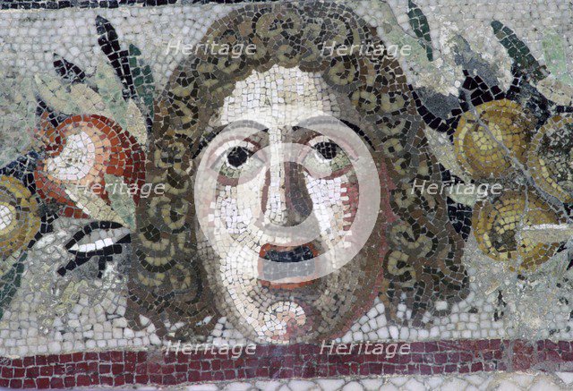 Roman wall mosaic, 1st century. Artist: Unknown