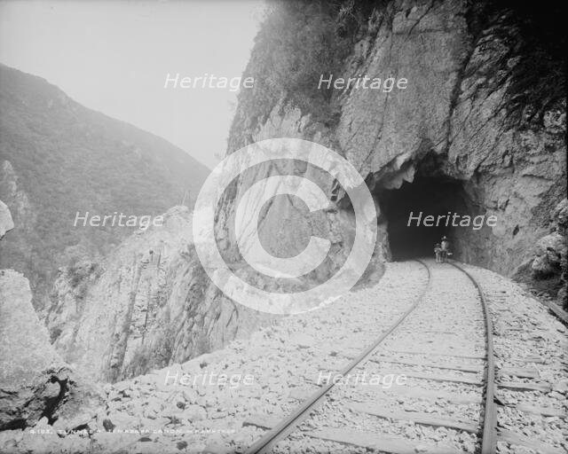 Tunnel 4, Temasopa [sic] Canon, between 1880 and 1897. Creator: William H. Jackson.