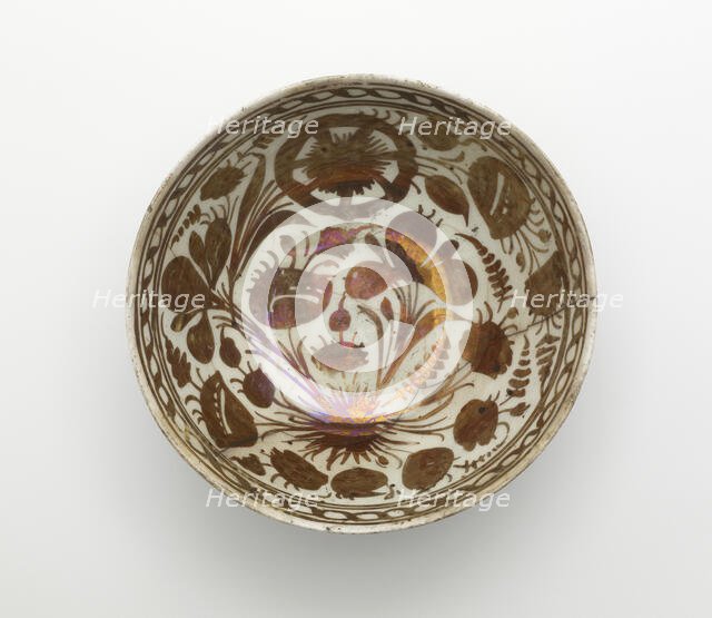 Bowl, Safavid period, 1650-1700. Creator: Unknown.