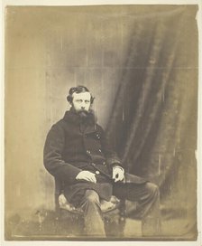 Colonel Simmons, attaché to Omar Pacha, The Crimea, 1855. Creator: Roger Fenton.