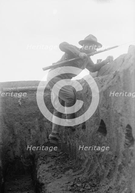 American University Training Camp - Misc. Views, 1917. Creator: Harris & Ewing.