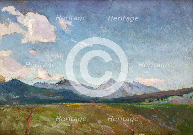 View towards Osobita (Zakopane), 1901. Creator: Jan Stanislawski.