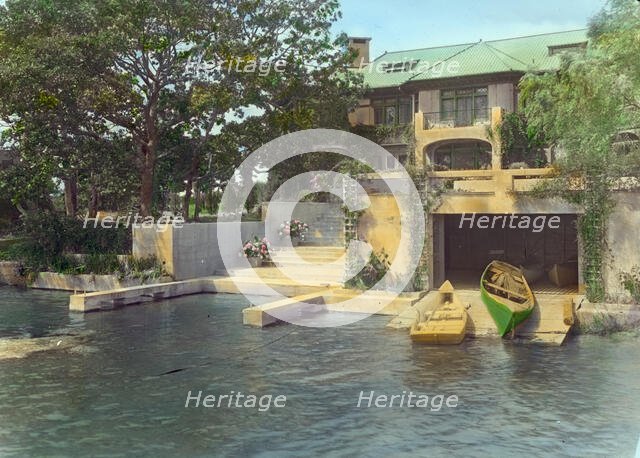 "Pre`s Choisis," Albert Herter house, Georgica Pond, East Hampton, New York, c1913. Creator: Frances Benjamin Johnston.