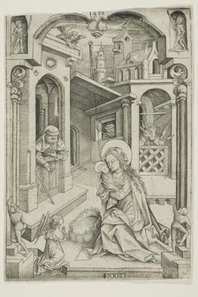 The Nativity, 1499. Creator: Mair von Landshut.