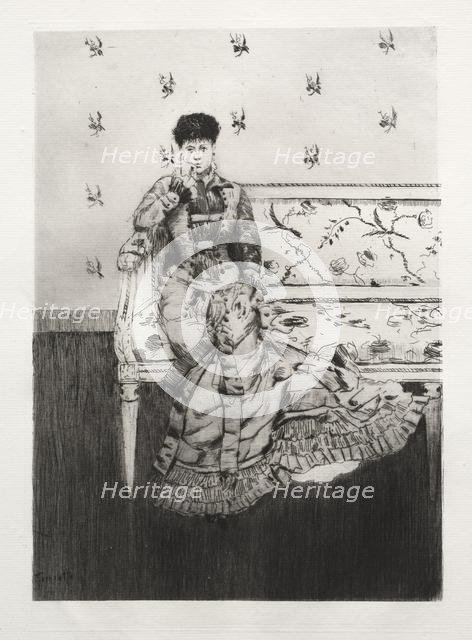 Fancy, 1877. Creator: Norbert Goeneutte (French, 1854-1894).