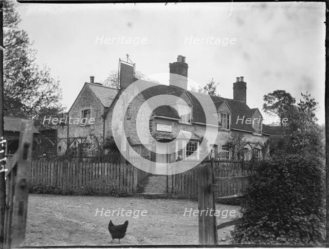 Cart and Horses, Moor Lane, Sarratt, Three Rivers, Hertfordshire, 1917. Creator: Katherine Jean Macfee.