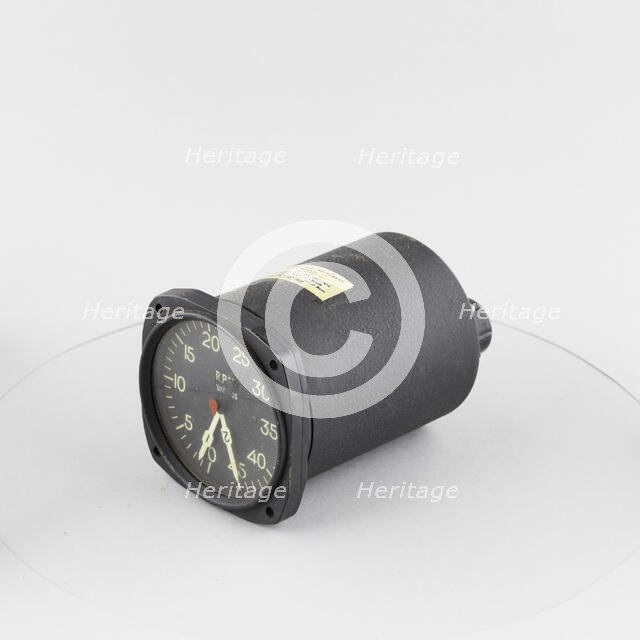 Tachometer, from B-29. Creator: Chicago Flexible Shaft Co.