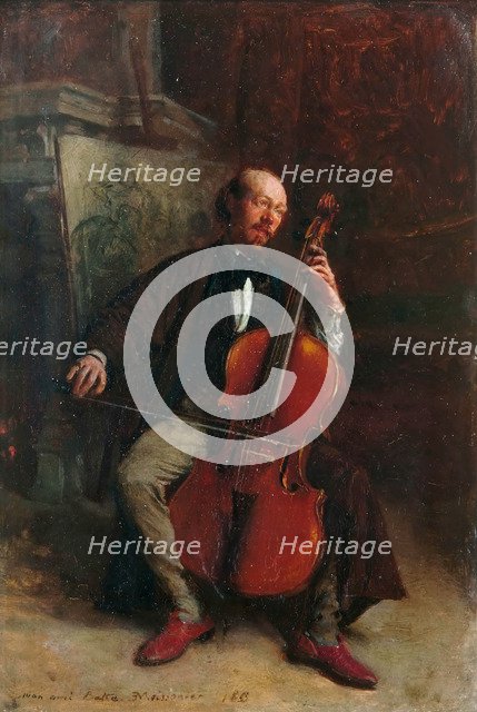 Portrait of the composer Alexandre Batta (1816-1902). Artist: Meissonier, Ernest Jean Louis (1815-1891)