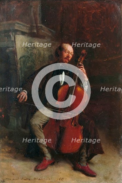 Portrait of the composer Alexandre Batta (1816-1902). Artist: Meissonier, Ernest Jean Louis (1815-1891)