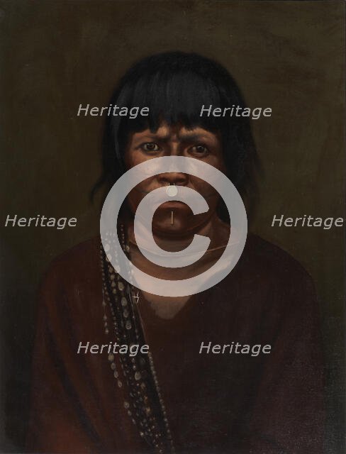 Cunivo Indian, ca. 1890-1892. Creator: Unknown.