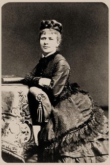 Portrait of the pianist and composer Marie Jaëll, née Trautmann (1846-1925). Creator: Anonymous.