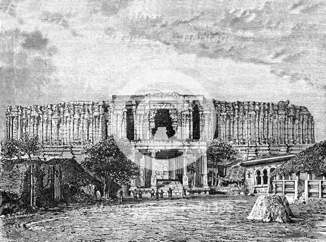 'Royal Gate of the Temple of Siringham; Trichinopoly and Madura (Southern India), and their Temples' Creator: Unknown.