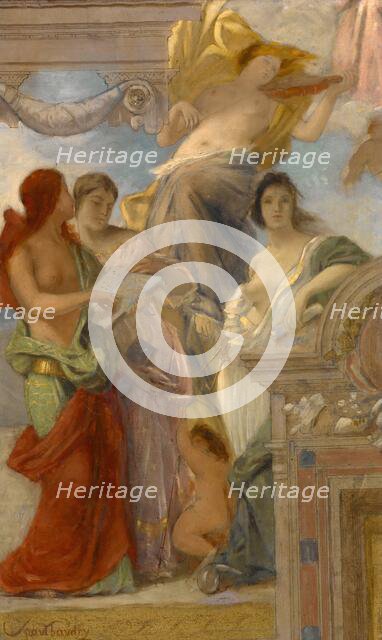 Study for an Architectural Decoration, 1860s. Creator: Paul-Jacques-Aime Baudry.