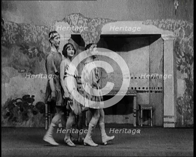 Dancers Performing in a Show in London, 1922. Creator: British Pathe Ltd.