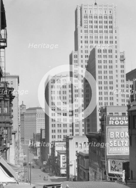 San Francisco views, 1927 Creator: Arnold Genthe.