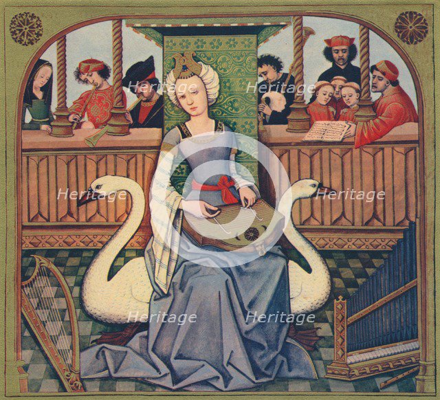 'The Allegory of Music', c1496-1498, (1939). Artist: Robinet Testard.