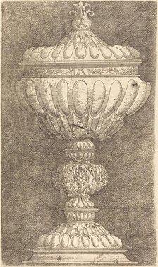 Goblet with Pomegranate on the Knob, c. 1520/1525. Creator: Albrecht Altdorfer.