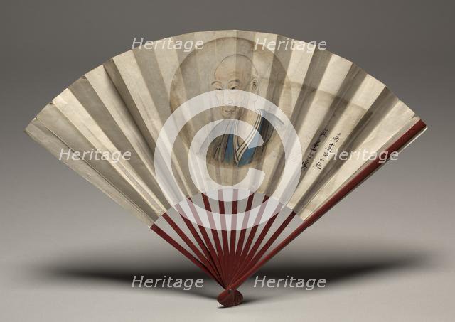 Portrait of Ko Sukoku, possibly 1817. Creator: Watanabe Kazan (Japanese, 1793-1841); Tani Buncho (Japanese, 1763-1840).