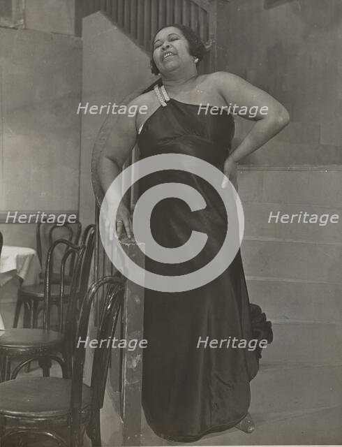 Frances Smith, blues singer, 1937. Creator: Unknown.