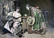 'Gallant Remarks', 1893. Artist: Roybet Ferdinand