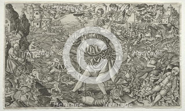 St. Christopher, 1478-1506. Creator: Alart du Hameel (Netherlandish, 1449-1509).