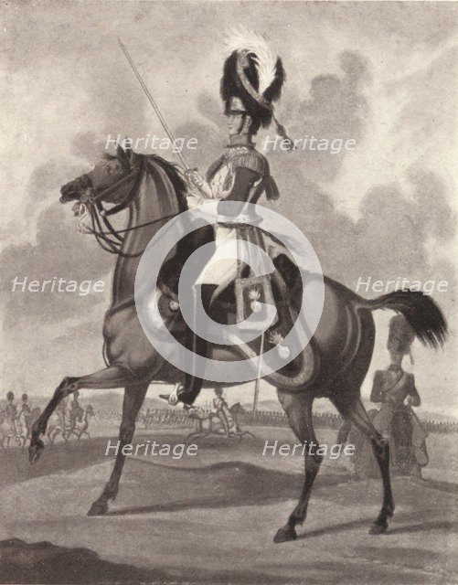 'Life Guards (New Appointments, 1821), 1909. Artist: William Heath.