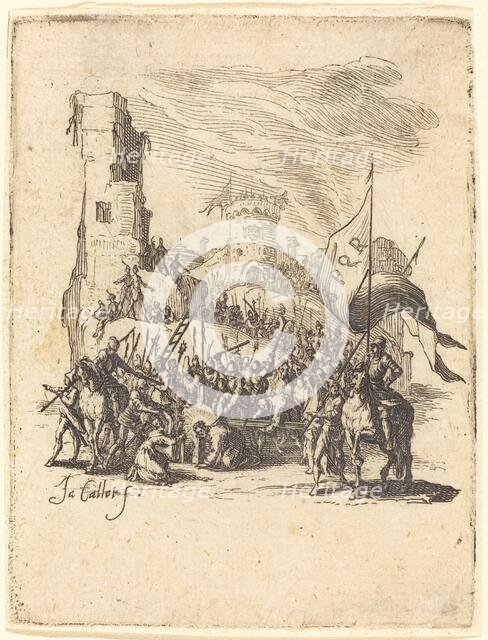 Christ Carrying the Cross, c. 1624/1625. Creator: Jacques Callot.