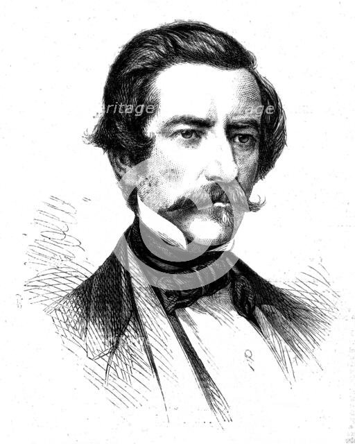 Captain Semmes, of the Confederate States' sloop-of-war Alabama ("290"), 1862. Creator: Unknown.