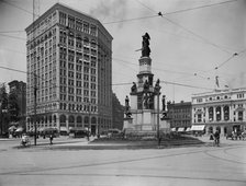 Soldiers' [and Sailors'] Monument, Detroit, between 1880 and 1899. Creator: Unknown.
