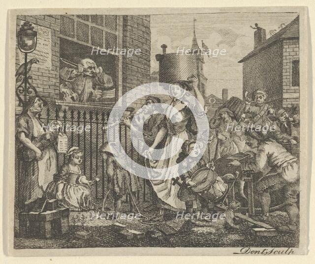 The Enraged Musician, ca. 1800. Creator: Dent.