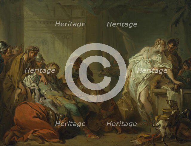 Death of Meleagros, c1727. Creator: Francois Boucher.