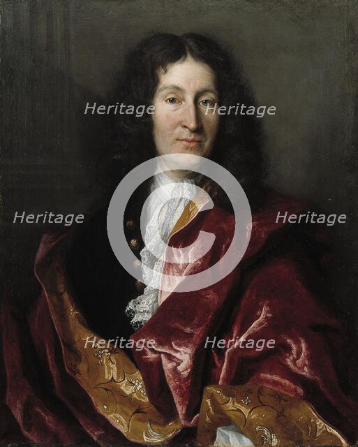 Jean de La Fontaine, 1699. Creator: Henri Millot.