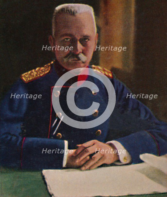 'General von Falkenhayn 1861-1922', 1934. Creator: Unknown.