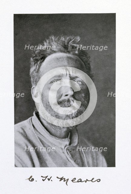Cecil H Meares, a member of Captain Scott's Antarctic expedition, 1910-1913. Artist: Herbert Ponting