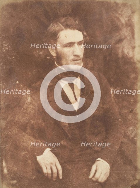 [Man], 1843-47. Creators: David Octavius Hill, Robert Adamson, Hill & Adamson.