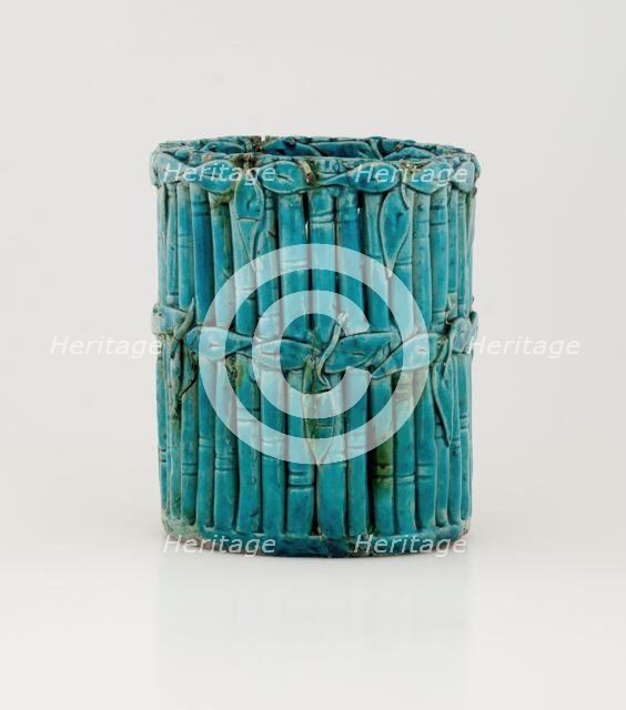 Brush holder, about 1368. Creator: Unknown.